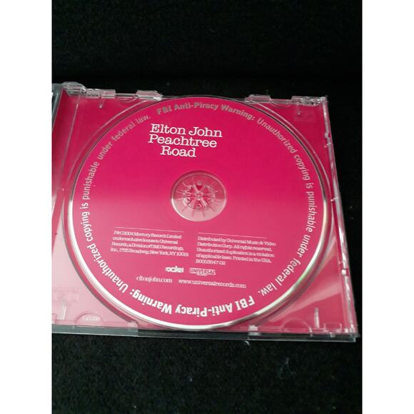 Elton John Peach Tree Road CD - Picture 3 of 3
